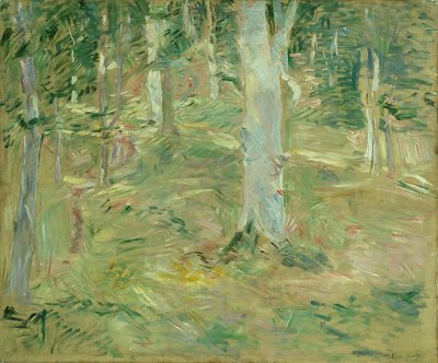 コンピエーニュの森 作： Berthe Morisot