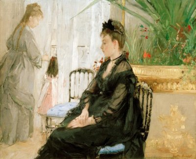 インテリア 作： Berthe Morisot