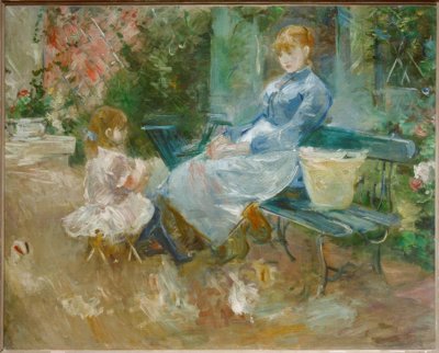寓話 作： Berthe Morisot