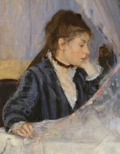 ゆりかご 作： Berthe Morisot