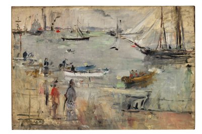 イギリスの海軍、1875 作： Berthe Morisot
