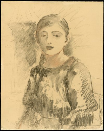 ジュリー・マネの肖像 作： Berthe Morisot