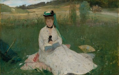 読む 作： Berthe Morisot