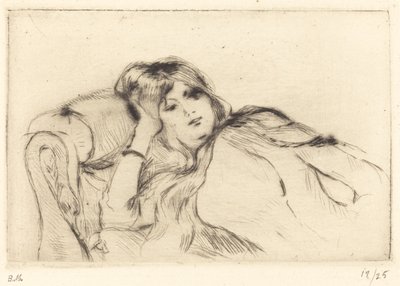 休み 作： Berthe Morisot