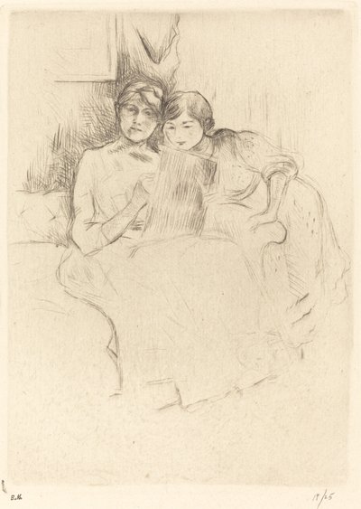 描画レッスン 作： Berthe Morisot