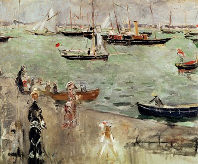 ワイト島 作： Berthe Morisot
