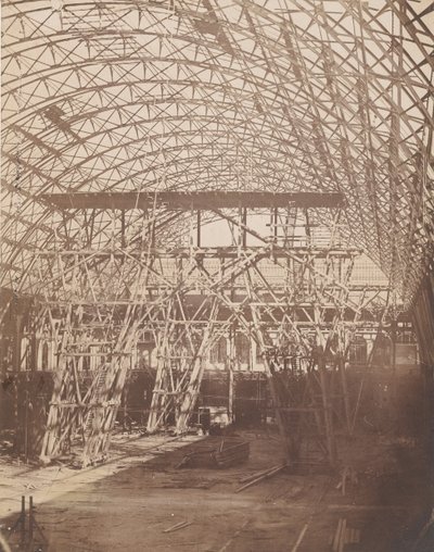 [1855年の万国博覧会のための建設]、1855年。 作： Bertsch et Arnaud