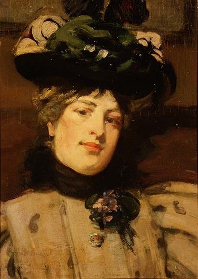 ある女性の肖像 作： Bessie MacNicol