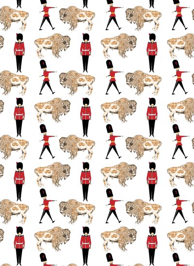 Buffalo Soldier, 2015（イラストレーション、デジタル） 作： ベス・トラバース