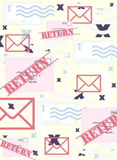 Return to Sender, 2015（イラストレーション、デジタル） 作： ベス・トラバース