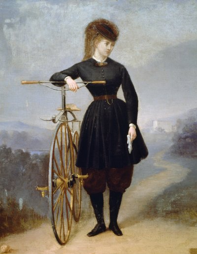 フランスの女優ブランシュ・ダンティニー（Marie Ernestine Blanche d