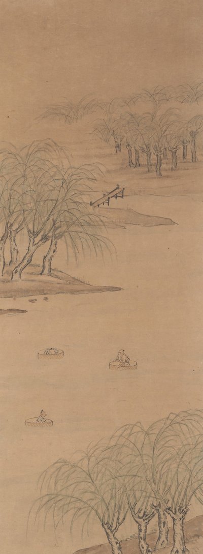 絵画、18～19世紀。 作： Bi Chang