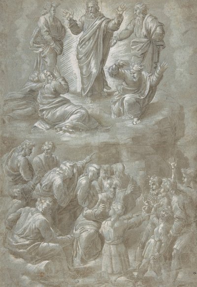 ラファエロの後の変容、1511-51。 作： Biagio Pupini