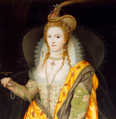 エリザベス女王の肖像、1774年 作： Biagio Rebecca