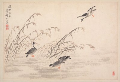 書画帖 作： Bian Shoumin