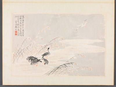 書画帖 作： Bian Shoumin