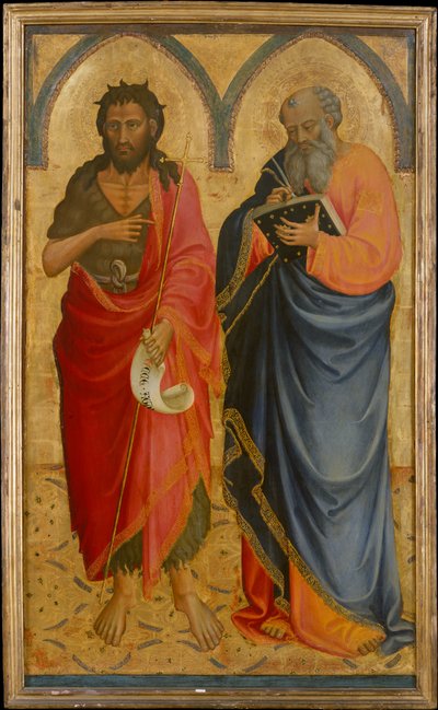 Heilige Johannes der Täufer und Matthäus 作： ビッチ・ディ・ロレンソ