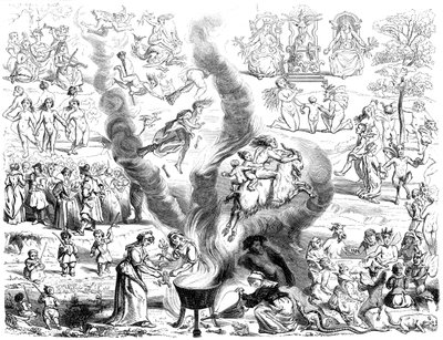 安息日、16世紀1849年。 作： Bisson and Cottard