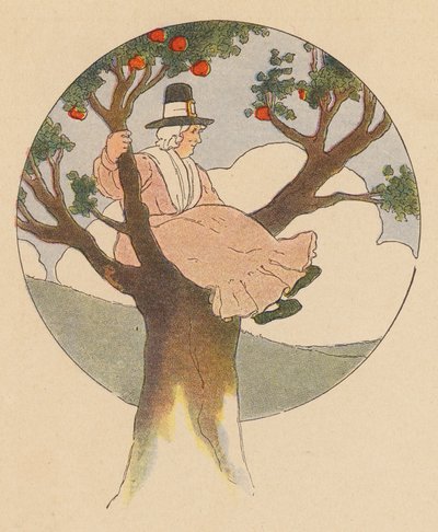 童謡：オー、ディア(カラーリトグラフ） 作： Blanche Fisher Wright