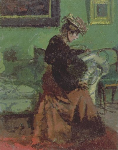 ジベルニーの木 作： Blanche Hoschede Monet