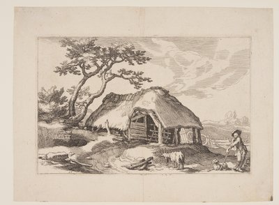 17、『農家のある風景』より 作： Boetius Adams Bolswert