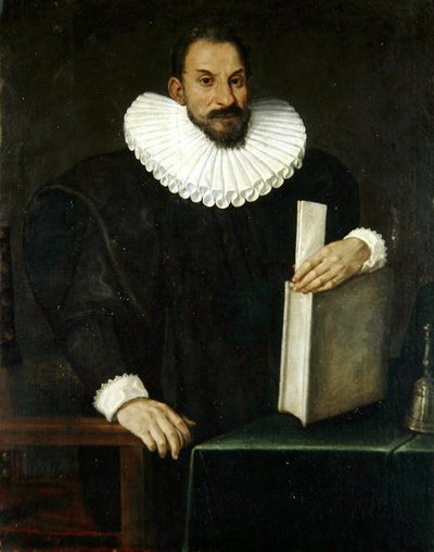 フィリッポ・マッシーニ（1559-1617）とされる「紳士の肖像」1690年頃（油彩・キャンバス） 作： Bolognese School