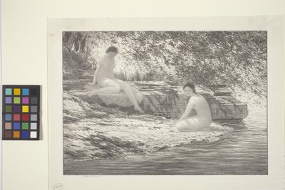 Lake Ladies (muste paperille) 作： Bolton Coit Brown