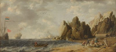 夏の北極海南部の架空の入り江 作： Bonaventura Peeters (I)