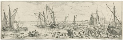 カロ要塞への攻撃の失敗、1638 年 作： Bonaventura Peeters (I)