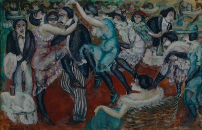 歌うカフェ、1913 作： Boris Dmitrievich Grigoriev