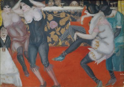 キャバレーで、1913 作： Boris Dmitrievich Grigoriev