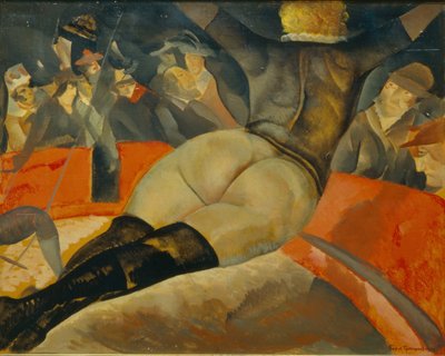 サーカスでは、c。 1908 作： Boris Dmitrievich Grigoriev
