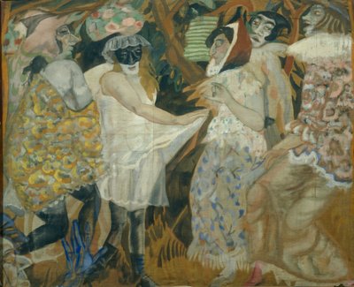 マスカレード、1913-1914 作： Boris Dmitrievich Grigoriev