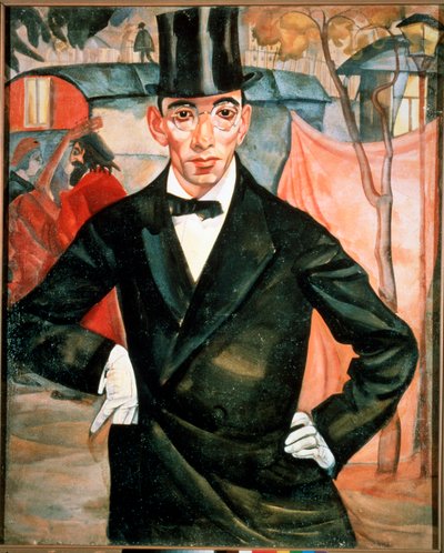 アーティスト兼写真家のミロン・シャーリングの肖像 作： Boris Dmitrievich Grigoriev