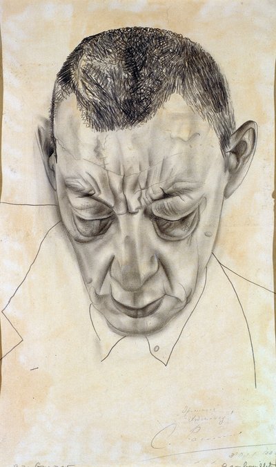 作曲家セルゲイ・ラフマニノフの肖像1873-1943、1930 作： Boris Dmitrievich Grigoriev