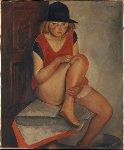 モデル、1926年頃 作： Boris Dmitrievich Grigoriev
