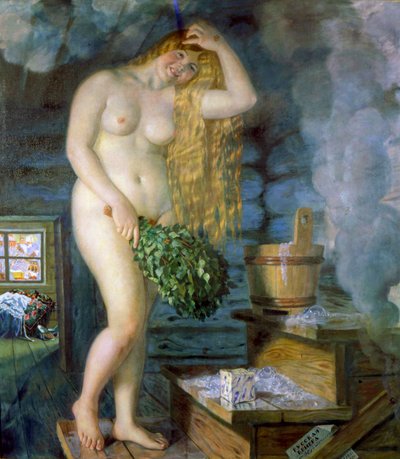 ロシアの金星、1925-1926年。 作： Boris Mikhailovich Kustodiev