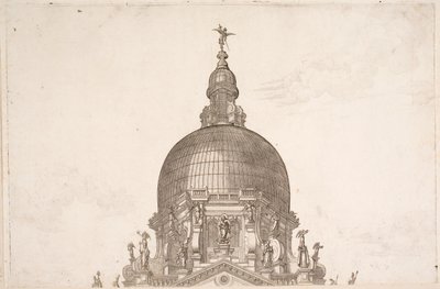 サンタ・マリア・デッラ・サルーテの行列 1631 作： Boschini
