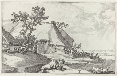 農場のある風景 作： Boëtius Adamsz. Bolswert