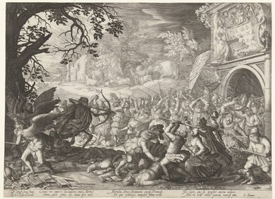 死の勝利 人類に対する死の戦い 作： Boëtius Adamsz. Bolswert