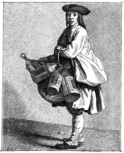 ランタン商人、1737-1742。 作： Bouchardon