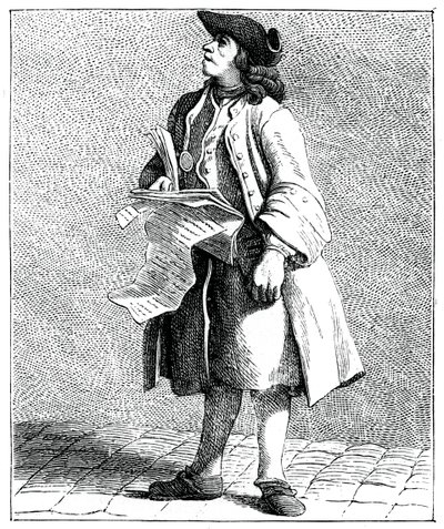 宝くじの当選者のリスト！、1737-1742。 作： Bouchardon