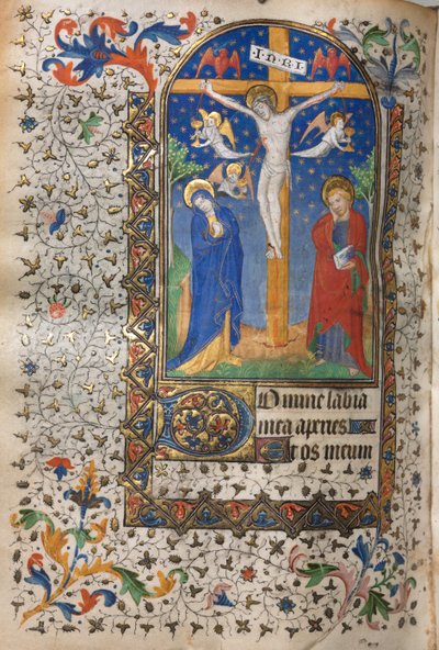 パリの時間利用の書c。 1420年。 作： Boucicaut Master