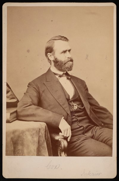 ジェイコブ・ドルソン・コックスの肖像、1828～1900年、1900年以前。 作： Brady