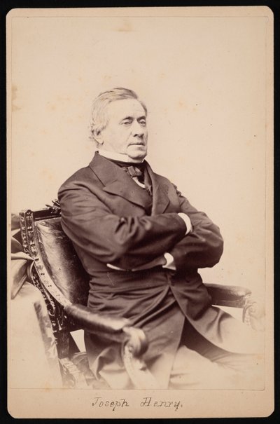 ジョセフ ヘンリー 1797 ～ 1878 年の肖像、1868 ～ 1878 年。 作： Brady