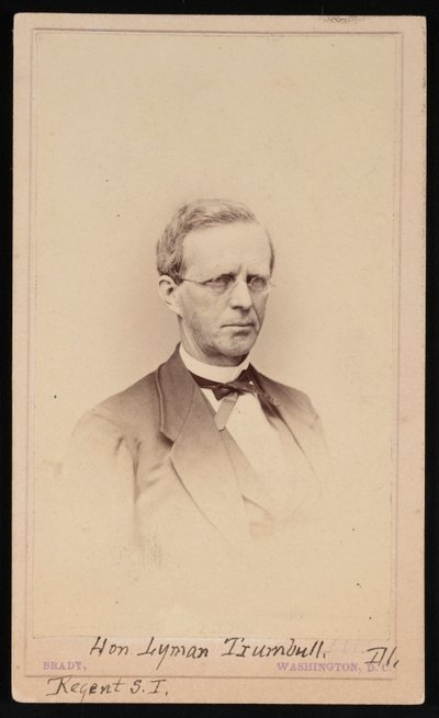 ライマン トランブルの肖像 1813 ～ 1896 年、1862 ～ 1869 年。 作： Brady