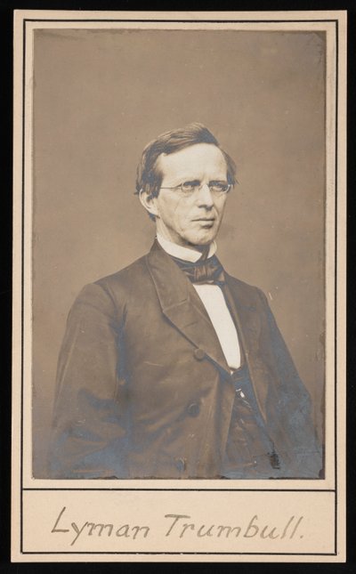 ライマン トランブルの肖像 1813 ～ 1896 年、1864 ～ 1868 年。 作： Brady