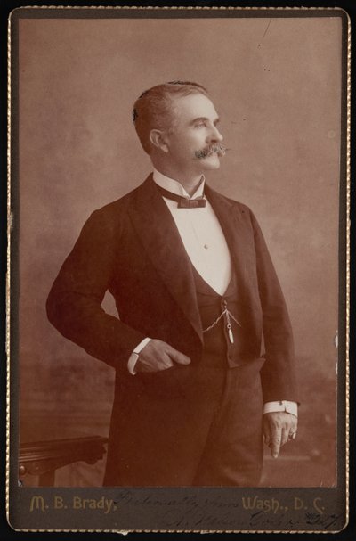 W. ネルソン トレラーの肖像、1890 年から 1893 年。 作： Brady