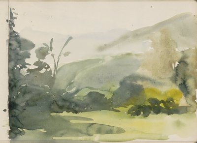 木々のある風景 作： Bramine Hubrecht