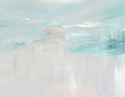 柔らかな青の水平線 作： 